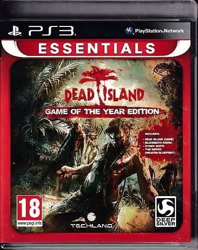 Dead Island Game of the Year Edition Essentials - PS3  (B Grade) (Genbrug)